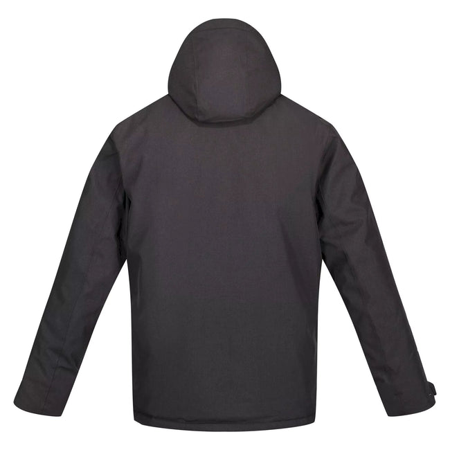 Black - Back - Regatta Mens Volter Shield IV Heated Waterproof Jacket