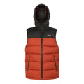 Red Ochre-Black - Front - Regatta Mens Nevado Heavyweight Sleeveless Body Warmer