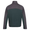 Green Gables-Dark Grey - Back - Regatta Mens Highton III Full Zip Fleece Jacket