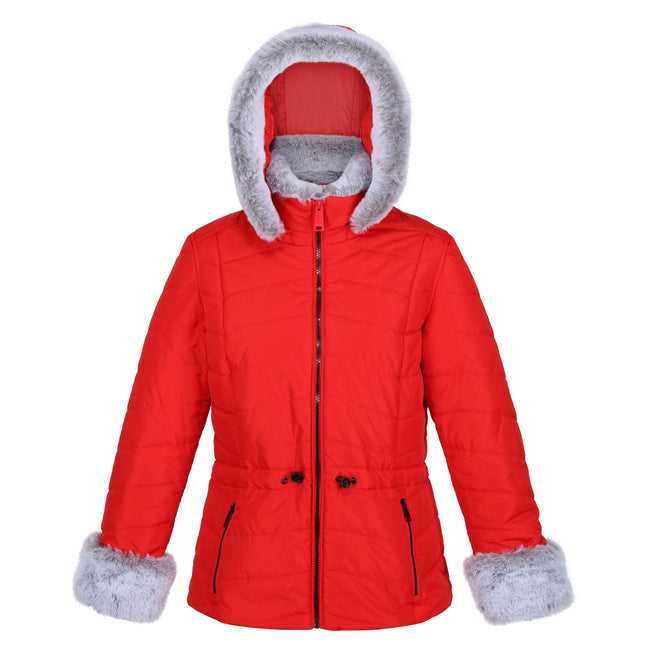 Code Red - Front - Regatta Womens-Ladies Willabella Faux Fur Trim Jacket