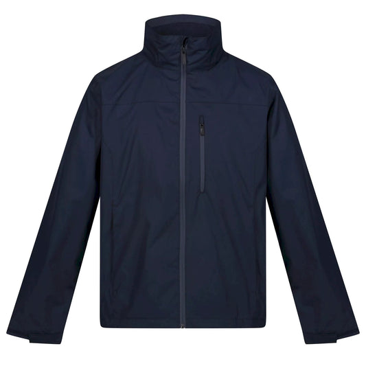 Navy - Front - Regatta Mens Moben Waterproof Jacket