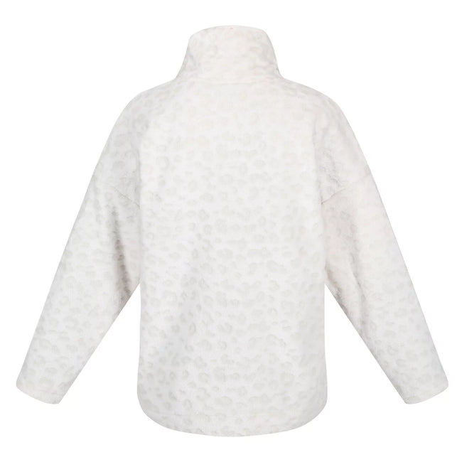 Light Vanilla - Back - Regatta Womens-Ladies Bekkah Embossed Fluffy Jumper