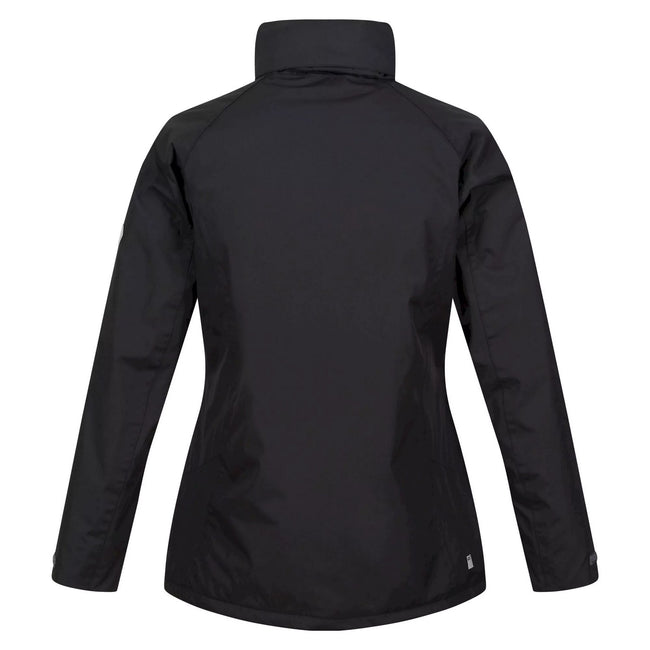 Black - Back - Regatta Womens-Ladies Calderdale Winter Waterproof Jacket