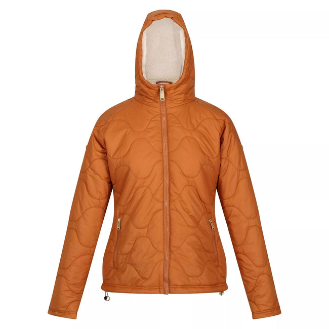 Copper Almond - Front - Regatta Womens-Ladies Ellerie Lightweight Padded Jacket