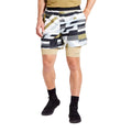 Slate Green - Front - Dare 2B Mens Henry Holland Psych Up Hero Stripes Training Shorts