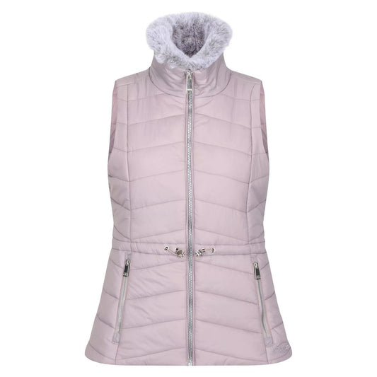 Lilac Chalk - Front - Dare 2B Womens-Ladies Walless Insulated Body Warmer