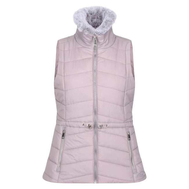 Lilac Chalk - Front - Dare 2B Womens-Ladies Walless Insulated Body Warmer