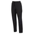 Black - Side - Regatta Womens-Ladies Questra IV Stretch Hiking Trousers