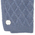 Ice Grey - Side - Regatta Womens-Ladies Multimix IV Knitted Winter Scarf