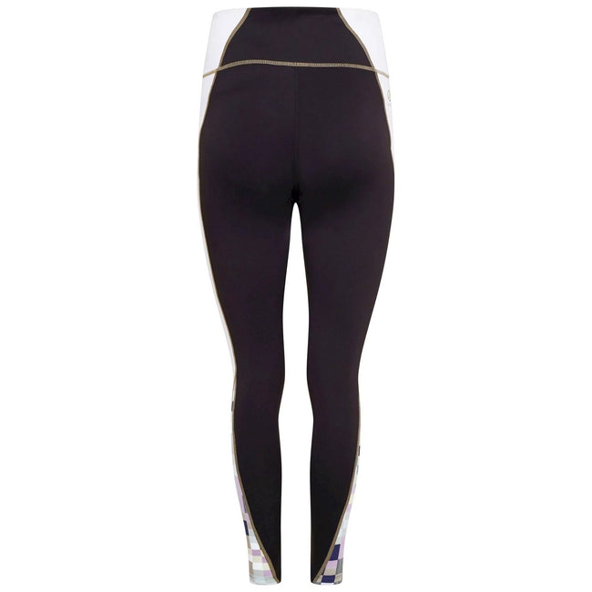 Black-Gardenia - Back - Dare 2B Womens-Ladies Henry Holland On The Move Active Leggings