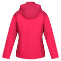 Pink Potion-Berry Pink - Back - Regatta Womens-Ladies Wentwood VII 2 in 1 Waterproof Jacket