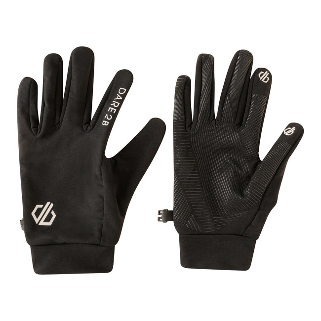 Black - Lifestyle - Dare 2B Unisex Adult Cogent II Cycling Gloves