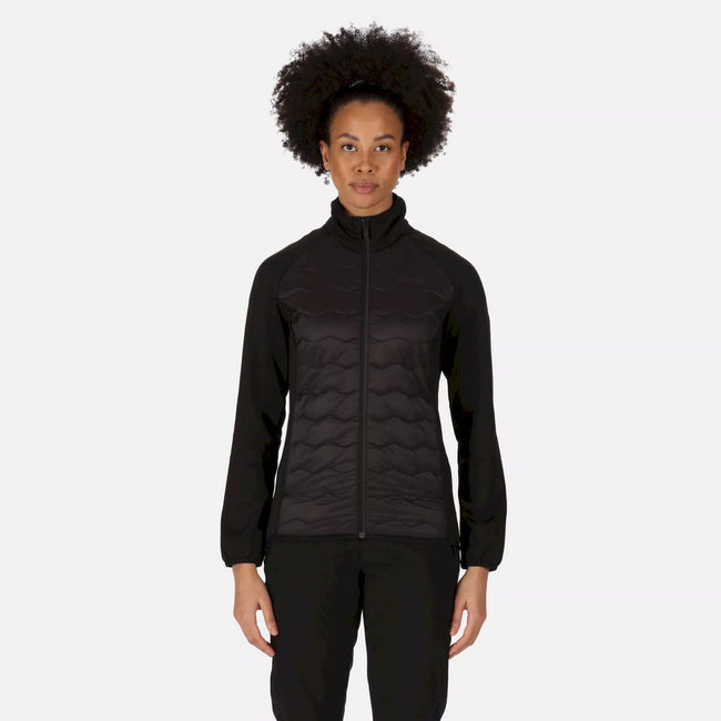 Black - Pack Shot - Regatta Womens-Ladies Clumber III Hybrid Jacket