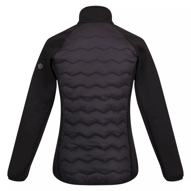 Black - Back - Regatta Womens-Ladies Clumber III Hybrid Jacket