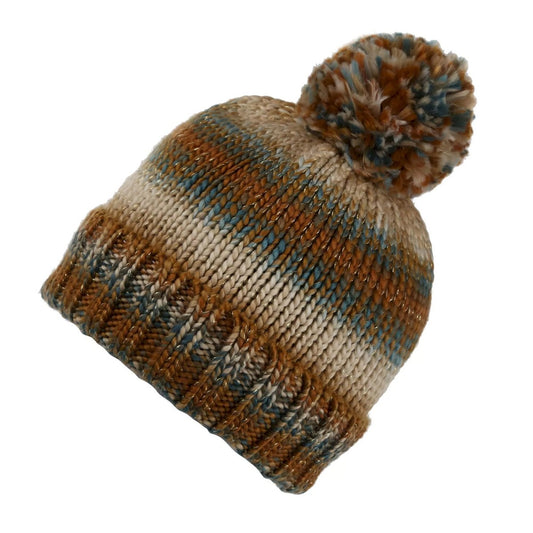 Light Vanilla - Front - Regatta Womens-Ladies Frosty VI Knitted Beanie