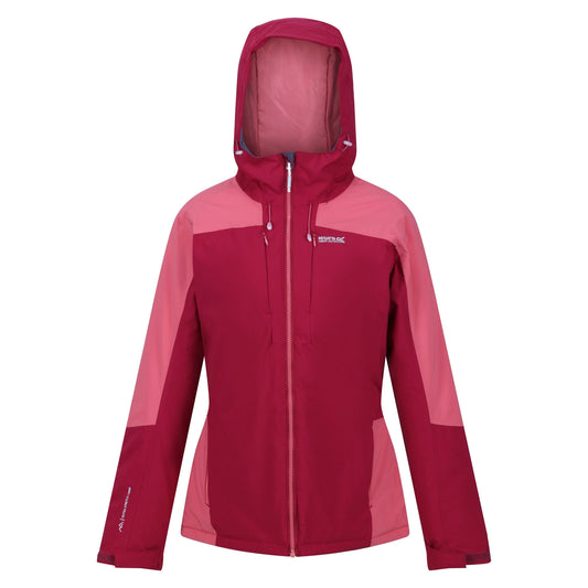 Rumba Red-Mineral Red - Front - Regatta Womens-Ladies Highton Stretch Padded Jacket
