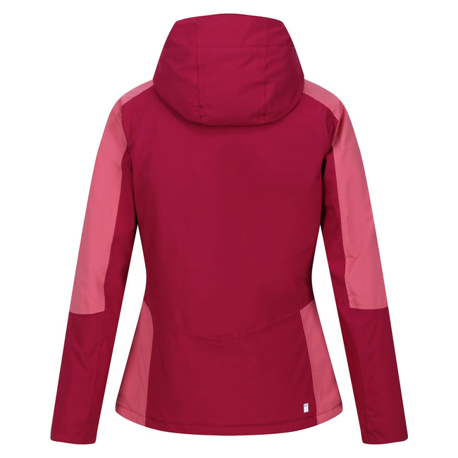 Rumba Red-Mineral Red - Back - Regatta Womens-Ladies Highton Stretch Padded Jacket