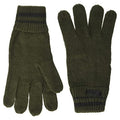 Dark Khaki - Back - Regatta Mens Balton III Knitted Gloves