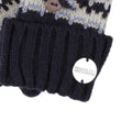 Navy - Side - Regatta Childrens-Kids Baneberry Knitted Fingerless Gloves