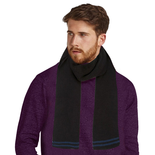 Black - Back - Regatta Mens Balton III Winter Scarf