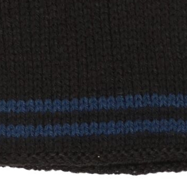 Black - Side - Regatta Mens Balton III Winter Scarf