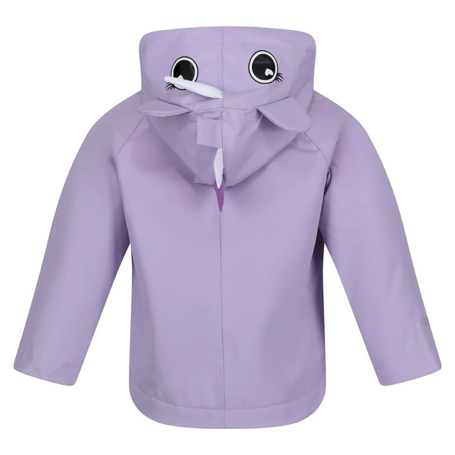 Pansy - Back - Regatta Childrens-Kids Unicorn Waterproof Jacket