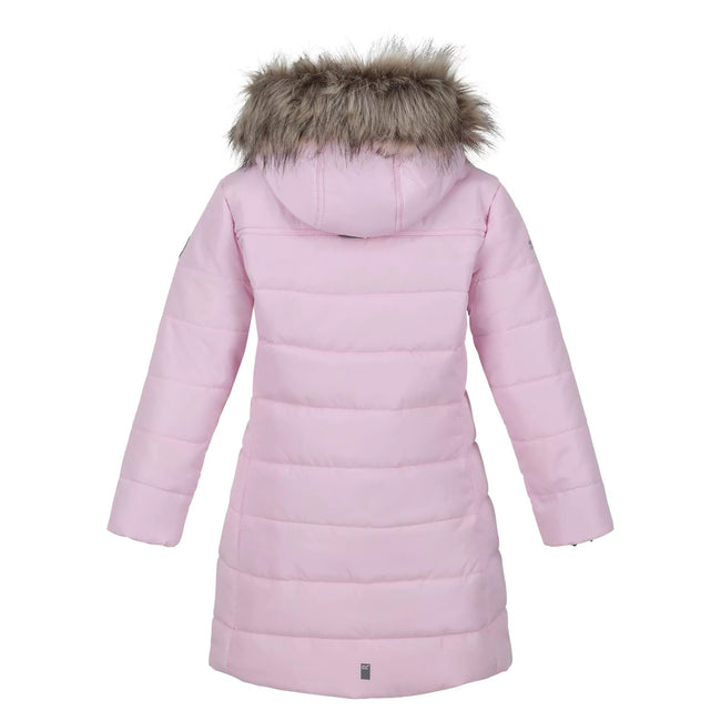 Pink Mist - Back - Regatta Girls Peppa Pig Padded Jacket