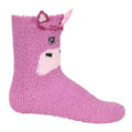 Radiant Orchid - Back - Regatta Childrens-Kids Mudplay Unicorn Socks