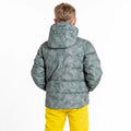 Duck Green - Lifestyle - Dare 2B Boys All About Geometric Ski Jacket