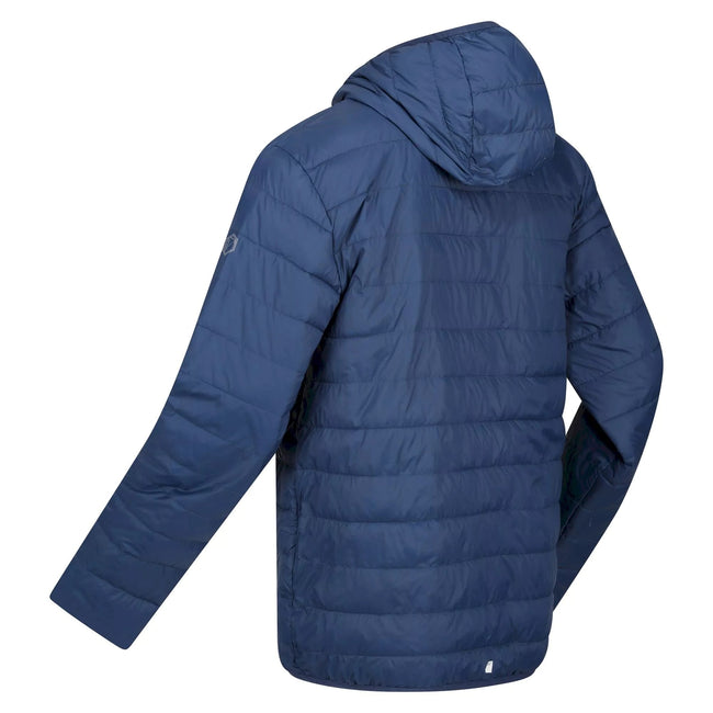 Admiral Blue - Lifestyle - Regatta Mens Hillpack Hooded Lightweight Jacket
