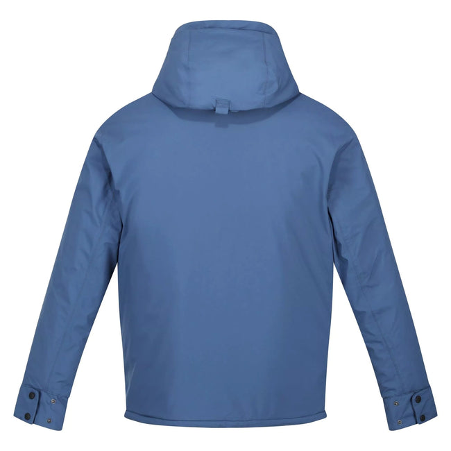 Dark Denim - Back - Regatta Mens Raylan Waterproof Jacket