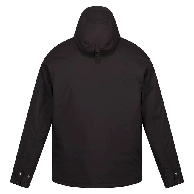 Black - Back - Regatta Mens Raylan Waterproof Jacket