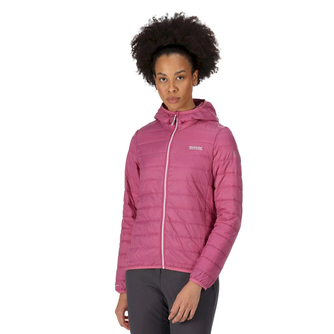 Violet - Pack Shot - Regatta Womens-Ladies Hillpack Puffer Jacket