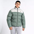 Duck Green-Willow Grey - Lifestyle - Dare 2B Mens The Jermaine Jenas Edit Mentor Padded Jacket