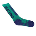 Vivid Green-Moonlight Denim - Lifestyle - Dare 2B Childrens-Kids Performance Ski Socks