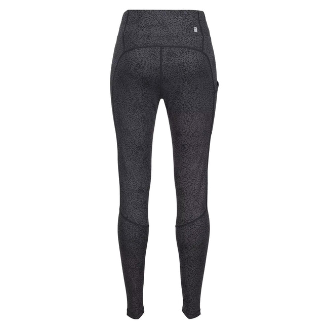 Seal Grey - Back - Regatta Womens-Ladies Holeen II Dotted Leggings