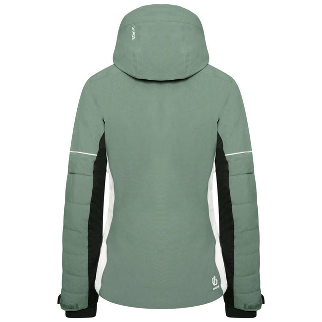 Duck Green-Black - Back - Dare 2B Womens-Ladies Conveyed Ski Jacket