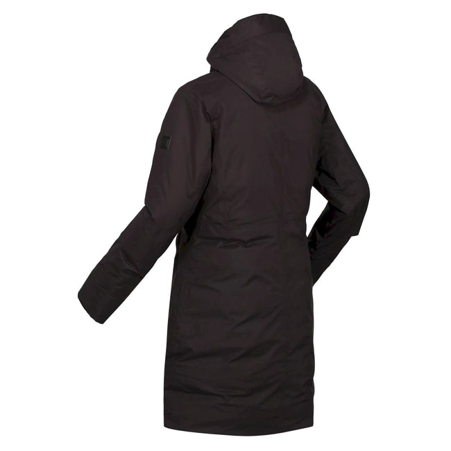 Black - Lifestyle - Regatta Womens-Ladies Yewbank II Waterproof Parka