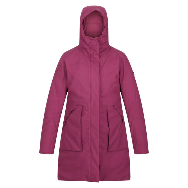 Amaranth Haze - Front - Regatta Womens-Ladies Yewbank II Waterproof Parka
