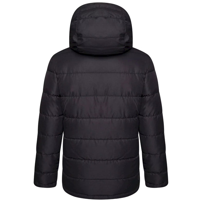 Black - Back - Dare 2B Girls Verdict Waterproof Insulated Ski Jacket