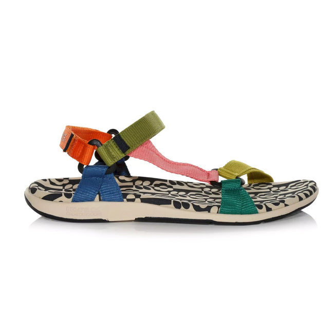Multicoloured - Lifestyle - Regatta Womens-Ladies Orla Colour Block Sandals