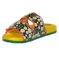 River Green-Floral - Lifestyle - Regatta Womens-Ladies Orla Twin Flowers Moulded Footbed Sandals