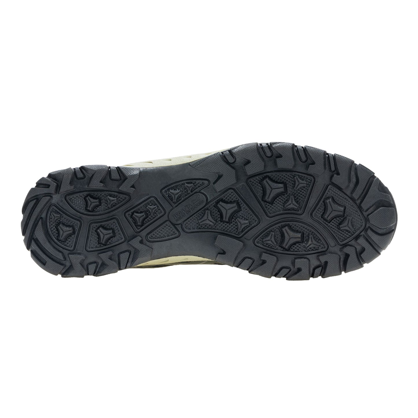 Dark Khaki - Close up - Regatta Mens Vendeavour Waterproof Walking Shoes