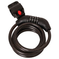 Black - Back - Dare 2B Coil Bike Cable Lock
