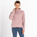 Dusky Rose - Lifestyle - Dare 2B Womens-Ladies Fleur East Glide High-Neck Sweatshirt