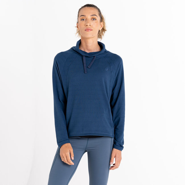 Moonlight Denim - Lifestyle - Dare 2B Womens-Ladies Fleur East Glide High-Neck Sweatshirt