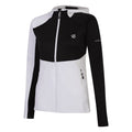 White-Black - Back - Dare 2B Womens-Ladies Convey II Hooded Core Stretch Midlayer