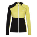 Yellow Plum-Black Marl - Front - Dare 2B Womens-Ladies Convey II Hooded Core Stretch Midlayer