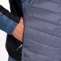 Orion Grey-Black-Dark Storm - Pack Shot - Dare 2B Mens Gendarme Padded Jacket