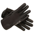 Black - Back - Dare 2B Unisex Adult Pertinent II Suede Trim Gloves